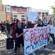 Протест због притварања Ристa Јовановића, ухапшеног на Газиместану