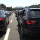 Колапс на Градини, колона возила дуга осам километара