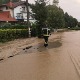 Критично у селу Добрње код Петровца на Млави, са околних брда сливали се бујични потоци 