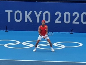 Олимпијски спаринг у Токију, Новак Ђоковић и Енди Мари