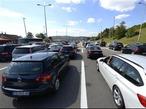 Након гужве код Чачка, без задржавања на наплатној станици Прељина