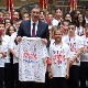 Вучић са младим спортистима – Србија је ваша отаџбина