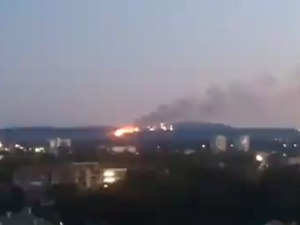 Весић: Пожар у Винчи под контролом, нема опасности да се прошири