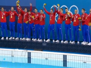 Химна за златне ватерполисте