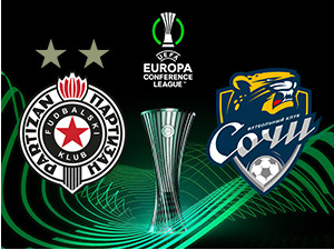 Фудбал - Лига Конференција Европе: Партизан - Сочи
