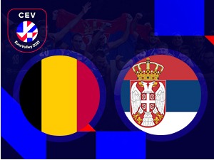 Одбојка (м) - ЕП: Белгија - Србија