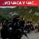 Саобраћај на Јарињу и Брњаку и даље у прекиду, гужва на Мердару – ситуација мирна, али напета