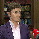 Брнабићева из Њујорка за РТС: Очигледно је да је Београд спреман на дијалог, а Приштина не