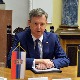 Министар Стефановић и генерал Мојсиловић са државним секретаром немачког Министарства одбране