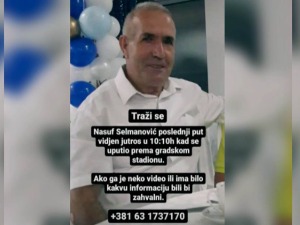 У Тутину нестао професор Насуф Селмановић 