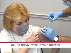 Још 57 преминулих, 7.700 оболелих