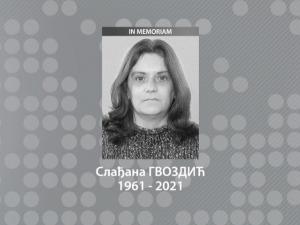 Преминула радница РТС-а у пензији Слађана Гвоздић