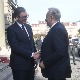 Састанак Вучића и Кривокапића на Андрићевом венцу