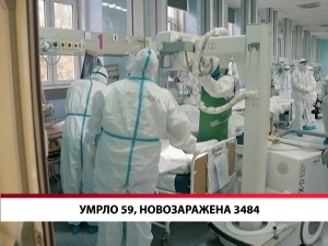 Умрло 59, новозаражена 3484