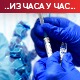 Број оболелих мањи, али стагнација није решење, без вакцинације нема изласка из епидемије