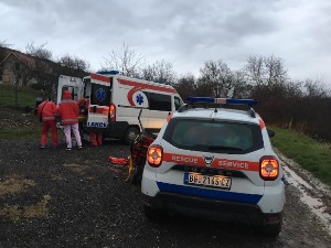 Спасен повређени мушкарац на Фрушкој Гори