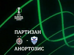 Спортско вече, фудбал: Лига Конференција: Партизан - Анортозис, пренос