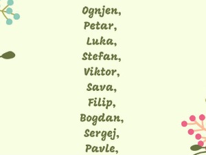 О имену