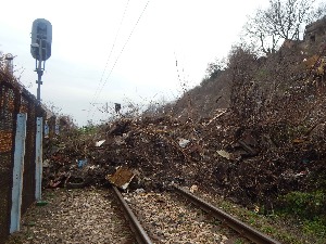 У прекиду железнички саобраћај између Смедерева и Радинца