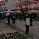 Протест испред зграде Основног суда у Шапцу