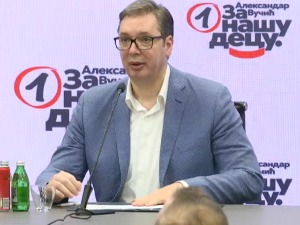 Вучић: Више од 60 одсто гласало "да" на референдуму