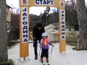 Јагодина: За неколико дана од првог спуста до медаље за скијање