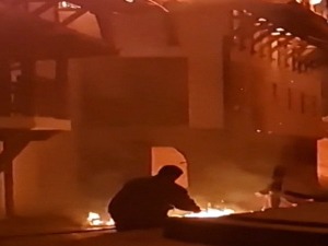 Прота Серафим: Нема повређених у пожару у манастиру, претпостављамо да је пукао оџак