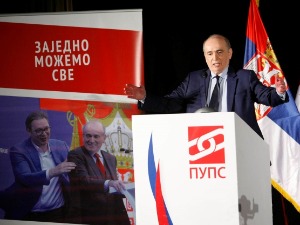 Три пута поштено, поручио лидер ПУПС-а са предизборног скупа у Пожаревцу