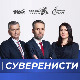 СУВЕРЕНИСТИ – САША РАДУЛОВИЋ (ДЈБ), МИЛАН СТАМАТОВИЋ (ЗС), ДР ЈОВАНА СТОЈКОВИЋ (ЖЗС)