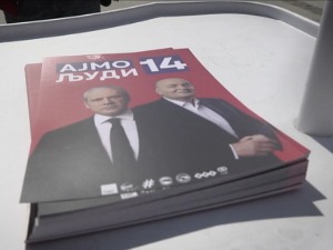 Листа коалиције "Ајмо људи" на РТС-у представила програм за парламентарне изборе