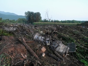 Министарство одбране Украјине: Авион који се срушио припадао приватној компанији