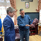 Арно Гујон у Зајечару с градоначелником Бошком Ничићем
